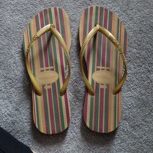 Havaianas gold Sandals